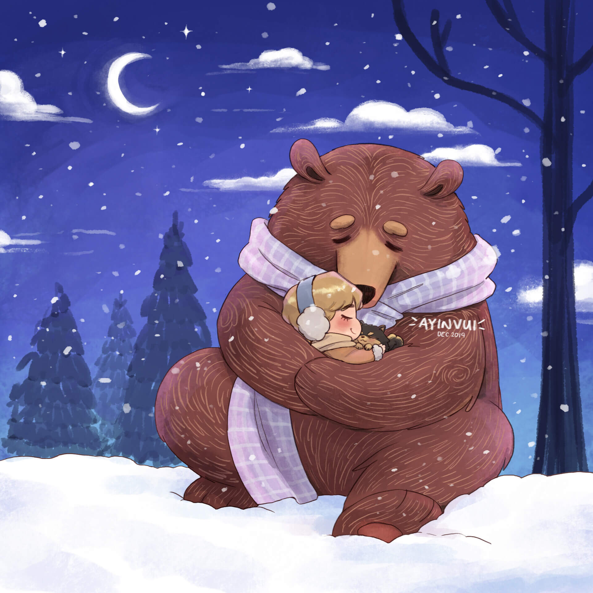 عکس‌های تهیونگ برای آهنگ Winter Bear