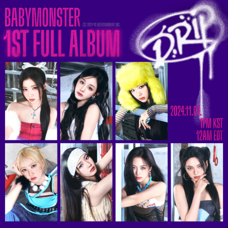 عکس گروه Baby Monster برای آهنگ Drip